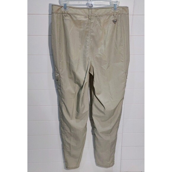 Columbia Women's Medium PFG Roll Up Pants Reg. Beige Omni Shade Hiking - Picture 3 of 12